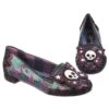 Irregular Choice Deadly Skull Kiss Flats
