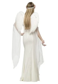 Fun World Ivory Angel Adult Costume 5 Fun World Ivory Angel Adult Costume -Halloween Costumes ivory angel adult costume alt1