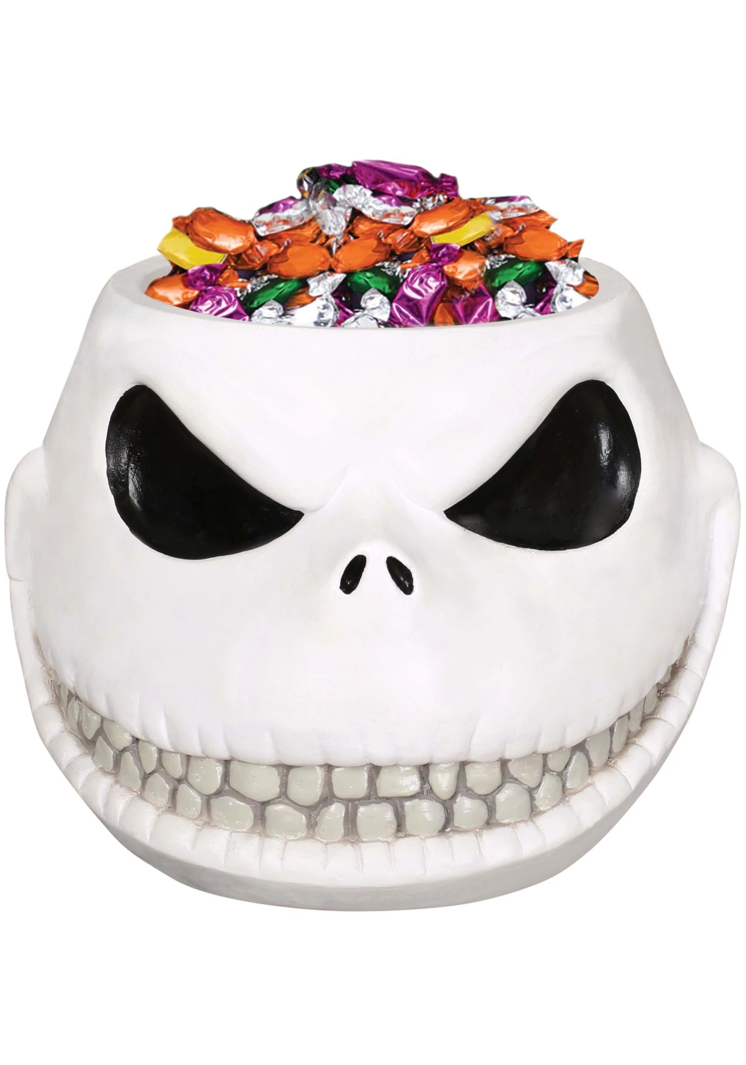 Disney Jack Skellington Head Candy Bowl Decoration 3 Disney Jack Skellington Head Candy Bowl Decoration