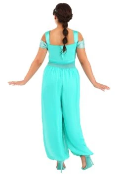 Disguise Deluxe Disney Aladdin Jasmine Women's Costume 13 Disguise Deluxe Disney Aladdin Jasmine Women's Costume -Halloween Costumes jasmine deluxe adult costume alt 2