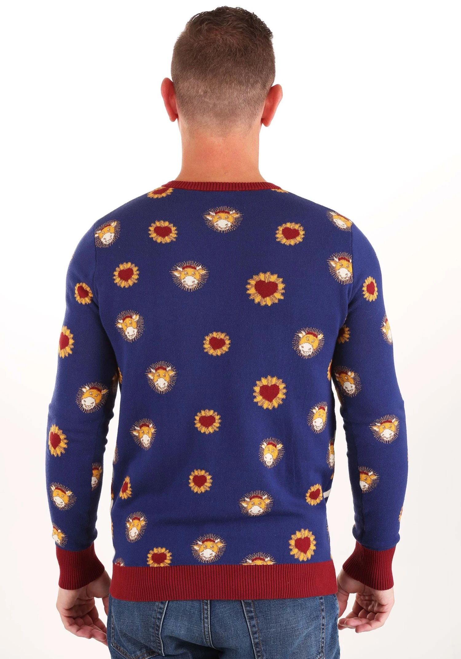 Jay And Silent Bob Buddy Christ Jesus Ugly Christmas Sweater 7 Jay And Silent Bob Buddy Christ Jesus Ugly Christmas Sweater - Image 5