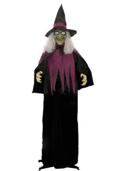 6.25FT Judy, Jody, And Julie Coven Of Witches Animated Decoration - Scream Saver 14 6.25FT Judy, Jody, And Julie Coven Of Witches Animated Decoration - Scream Saver -Halloween Costumes judy jody and julie coven of witches decoration alt 2