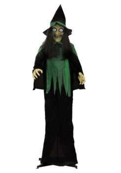 6.25FT Judy, Jody, And Julie Coven Of Witches Animated Decoration - Scream Saver 15 6.25FT Judy, Jody, And Julie Coven Of Witches Animated Decoration - Scream Saver -Halloween Costumes judy jody and julie coven of witches decoration alt 3