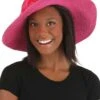 Women's Kentucky Derby Pink Costume Hat 2 Women's Kentucky Derby Pink Costume Hat -Halloween Costumes kentucky derby ladies hat