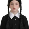 Girl's 1960s Wednesday Addams Costume Wig -Halloween Costumes kids 1960s wednesday addams costume wig