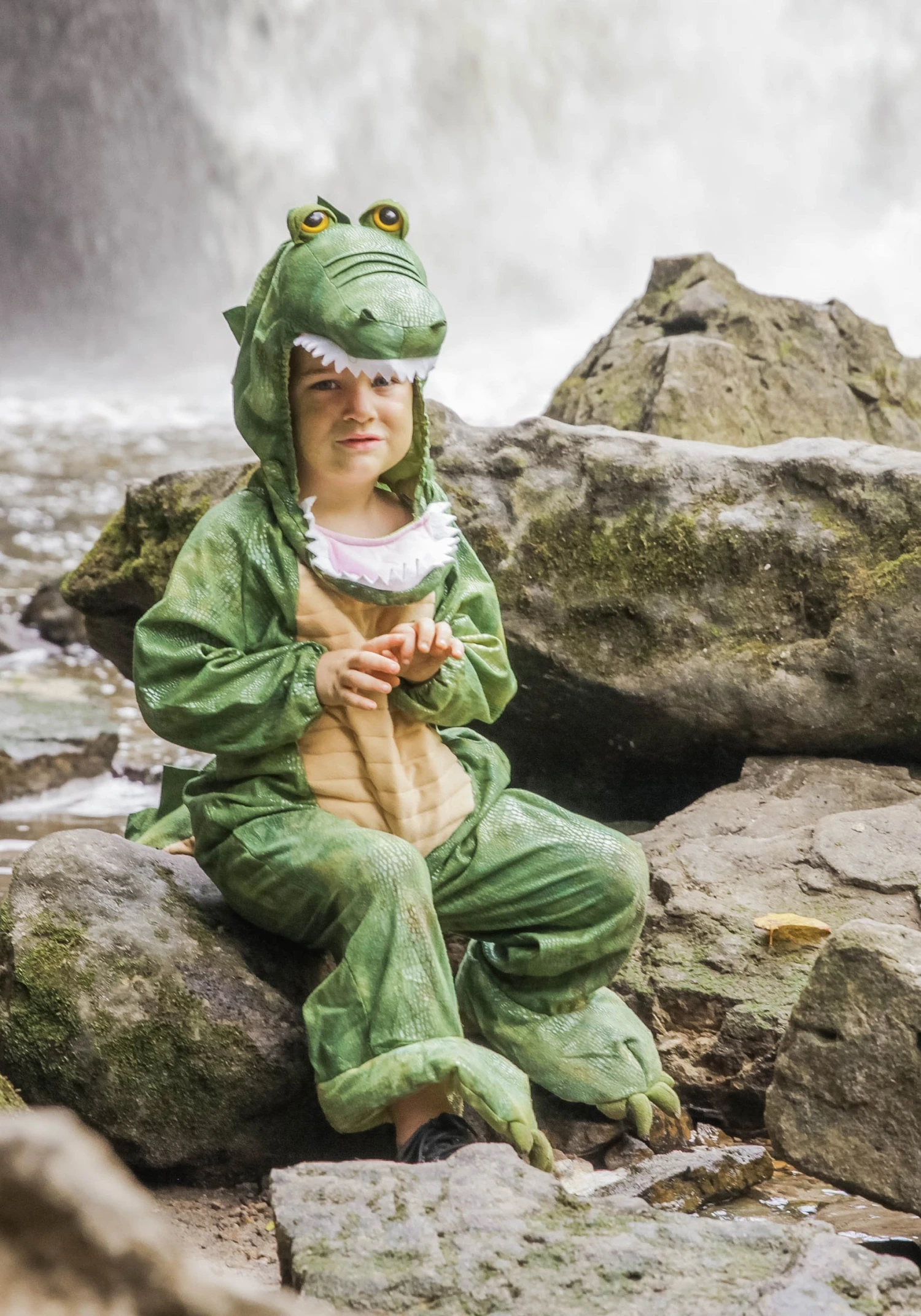 Cozy Green Alligator Costume For Kids 4 Cozy Green Alligator Costume For Kids - Image 2