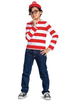 Disguise Classic Where's Waldo Costume For Kids