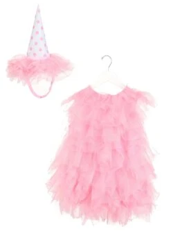 Girl's Cotton Candy Costume 11 Girl's Cotton Candy Costume -Halloween Costumes kids cotton candy costume alt 4