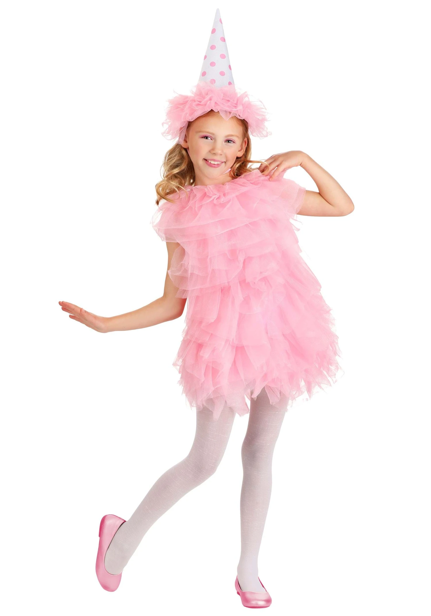 Girl's Cotton Candy Costume 3 Girl's Cotton Candy Costume