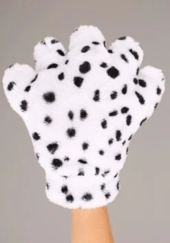 Dalmatian Gloves Fro Kids -Halloween Costumes kids dalmatian gloves alt 3