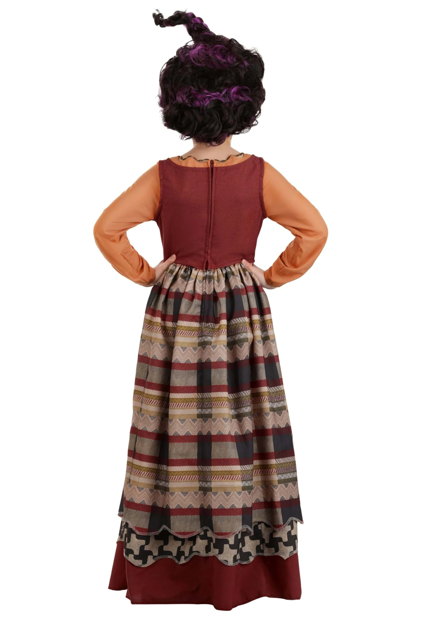 Deluxe Disney Hocus Pocus Mary Sanderson Girl's Costume 4 Deluxe Disney Hocus Pocus Mary Sanderson Girl's Costume - Image 2