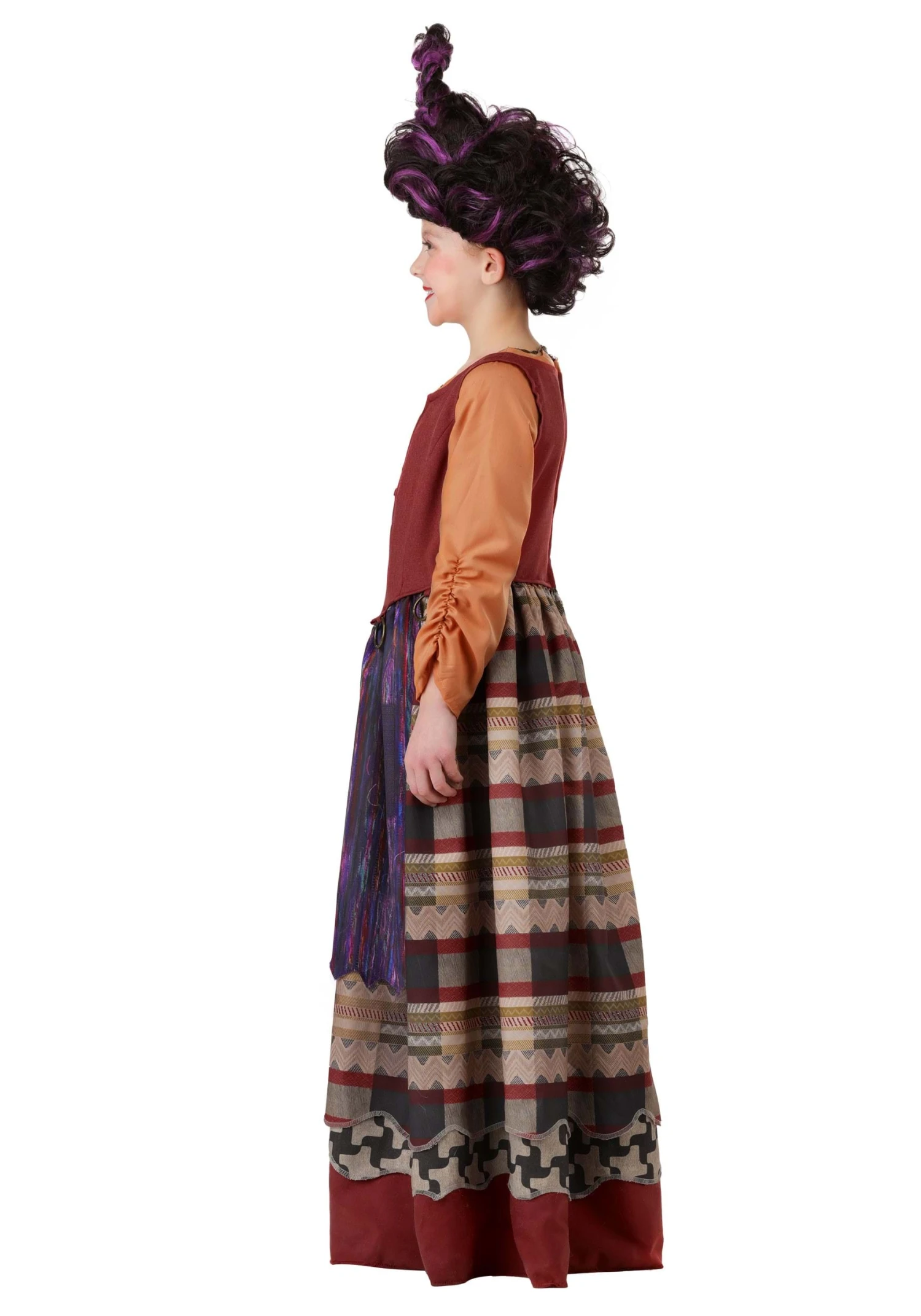 Deluxe Disney Hocus Pocus Mary Sanderson Girl's Costume 5 Deluxe Disney Hocus Pocus Mary Sanderson Girl's Costume - Image 3