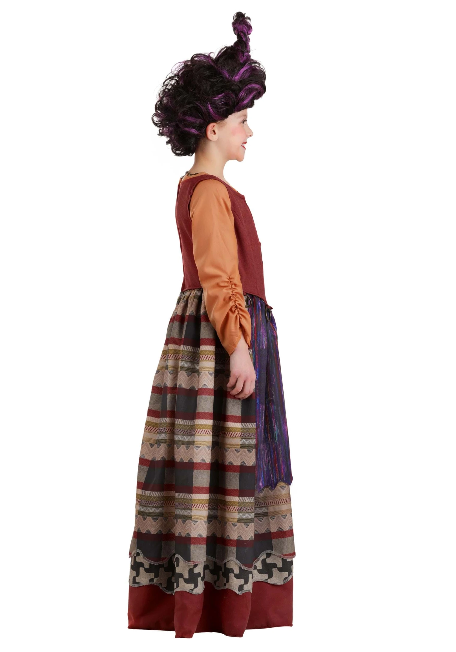 Deluxe Disney Hocus Pocus Mary Sanderson Girl's Costume 6 Deluxe Disney Hocus Pocus Mary Sanderson Girl's Costume - Image 4