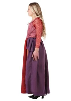 Deluxe Disney Hocus Pocus Girl's Sarah Sanderson Costume 12 Deluxe Disney Hocus Pocus Girl's Sarah Sanderson Costume -Halloween Costumes kids deluxe disney sarah sanderson costume alt 2
