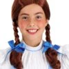 Deluxe Kansas Girl Costume Wig For Kids -Halloween Costumes kids deluxe kansas girl costume wig