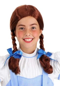 Deluxe Kansas Girl Costume Wig For Kids