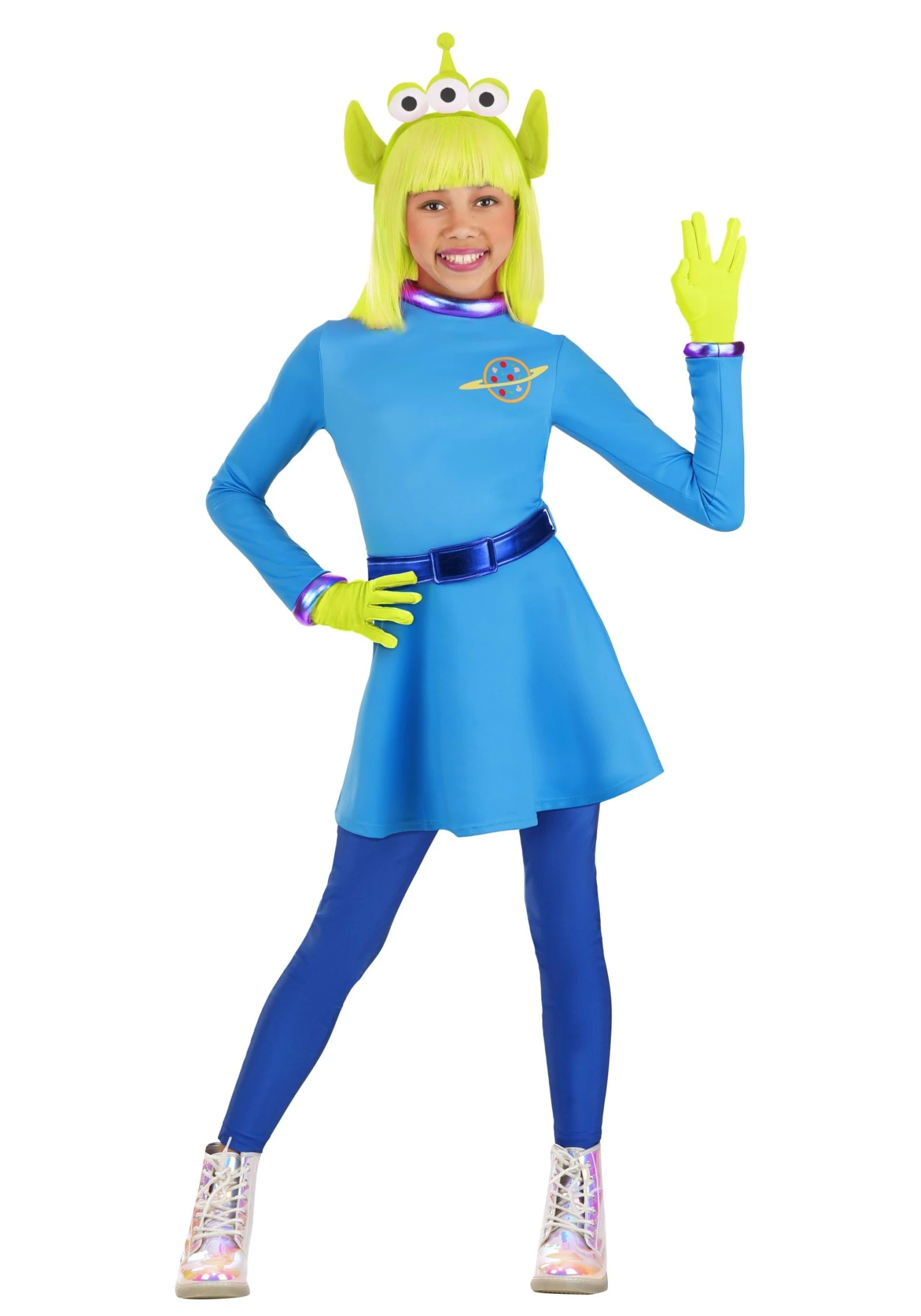 Disney And Pixar Toy Story Alien Costume Dress For Girls 4 Disney And Pixar Toy Story Alien Costume Dress For Girls - Image 2
