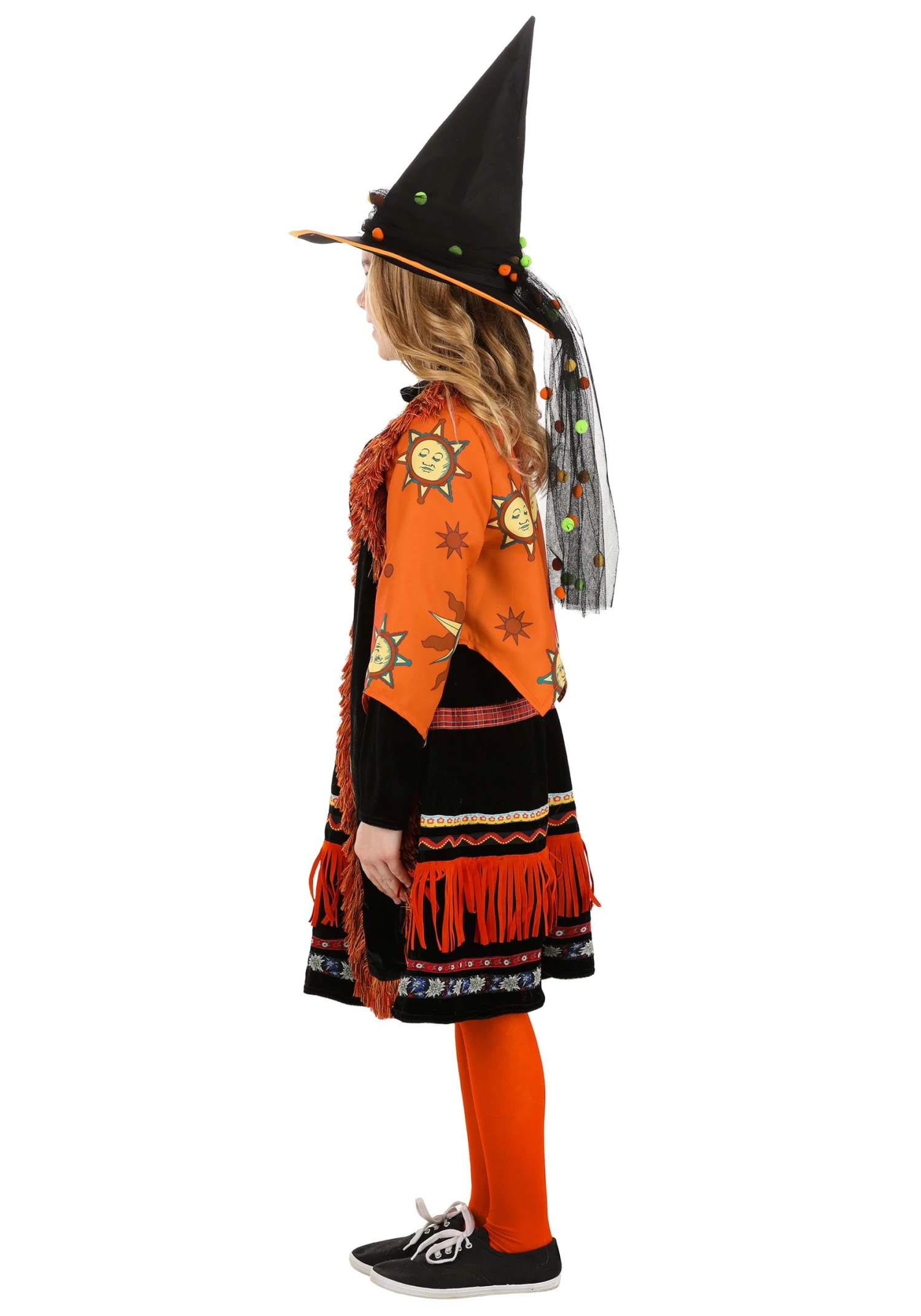 Girl's Disney Hocus Pocus Dani Dennison Costume Dress 8 Girl's Disney Hocus Pocus Dani Dennison Costume Dress - Image 6