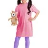 Girl's Disney Pixar Monsters Inc. Boo PJ Costume 2 Girl's Disney Pixar Monsters Inc. Boo PJ Costume -Halloween Costumes kids disney pixar monsters inc boo pj costume
