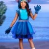 Disney Lilo & Stitch Stitch Costume Dress For Girls