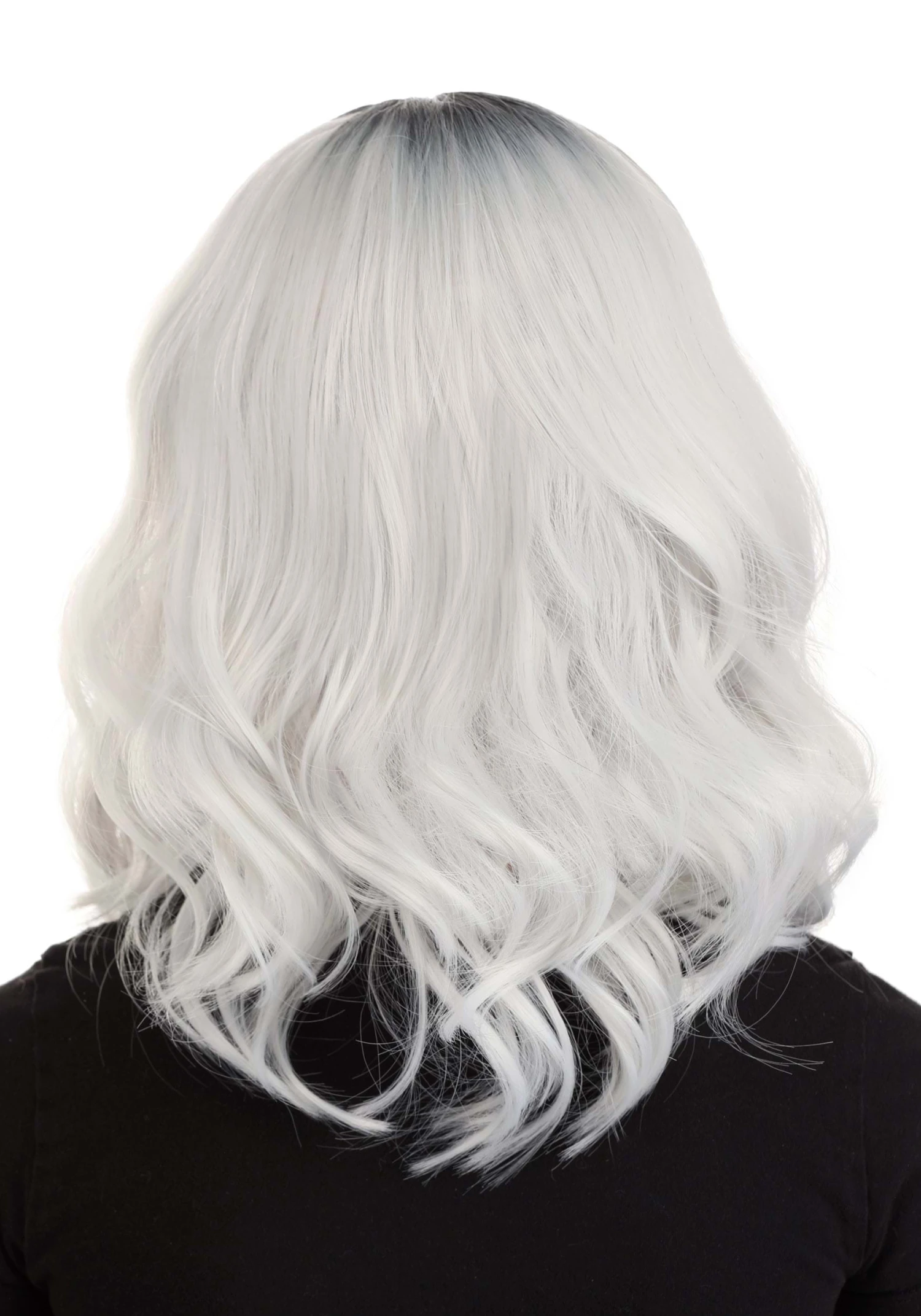 Girl's Gray Bob Costume Wig 4 Girl's Gray Bob Costume Wig - Image 2