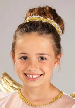 Guardian Angel Costume Dress For Girls -Halloween Costumes kids guardian angel costume dress alt 2