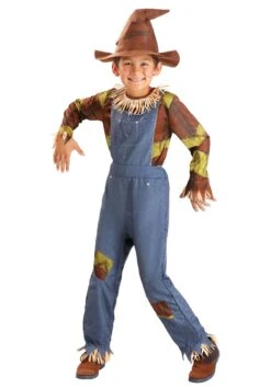 Iconic Scarecrow Costume For Kids -Halloween Costumes kids iconic scarecrow costume alt 1