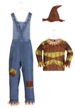 Iconic Scarecrow Costume For Kids -Halloween Costumes kids iconic scarecrow costume alt 5 1