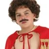 Lovable Luchador Kid's Wig And Mustache Costume Kit -Halloween Costumes kids lovable luchador wig and mustache kit