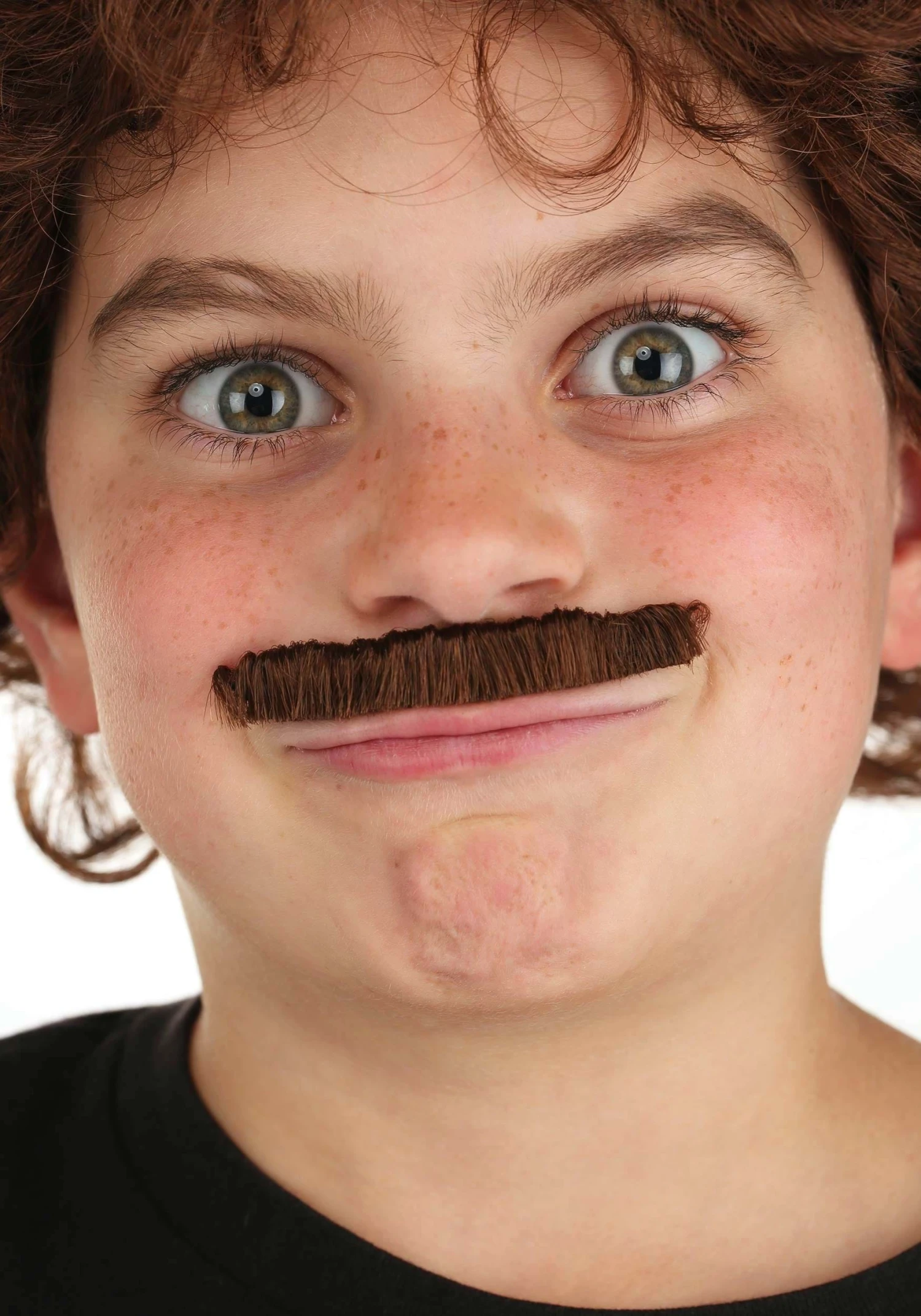 Lovable Luchador Kid's Wig And Mustache Costume Kit 6 Lovable Luchador Kid's Wig And Mustache Costume Kit - Image 4