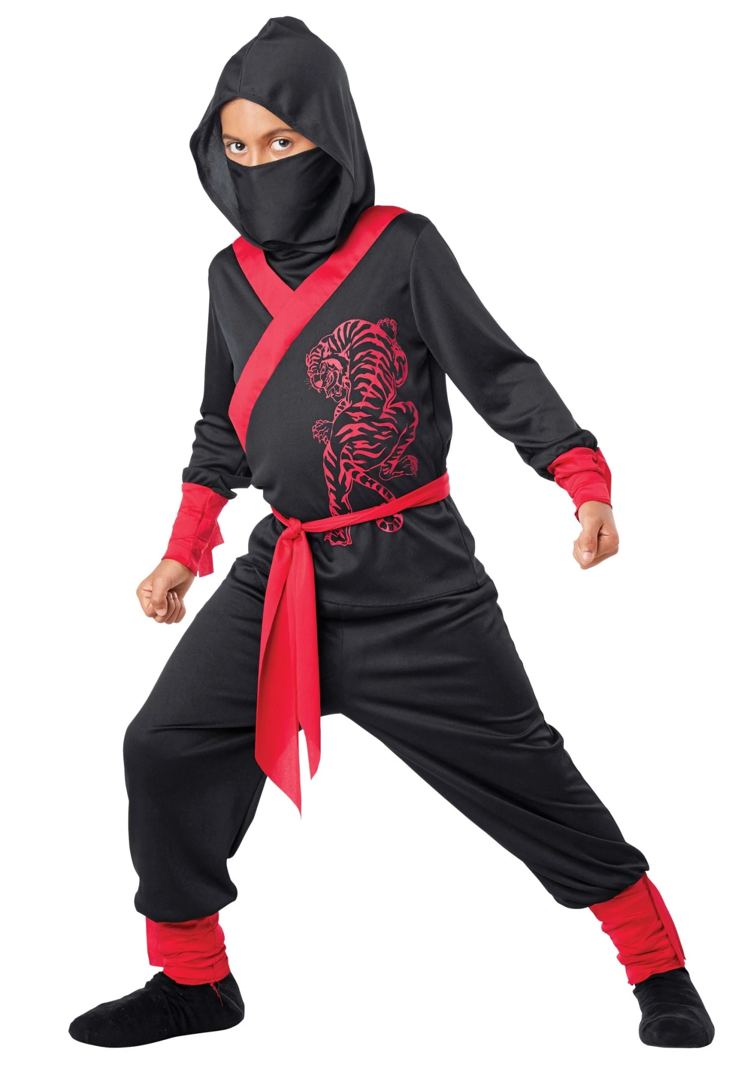 Tiger Ninja Costume For Kids 3 Tiger Ninja Costume For Kids