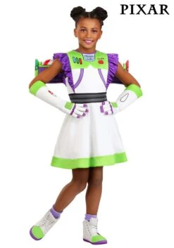 Girl's Pixar Toy Story Buzz Lightyear Costume Dress
