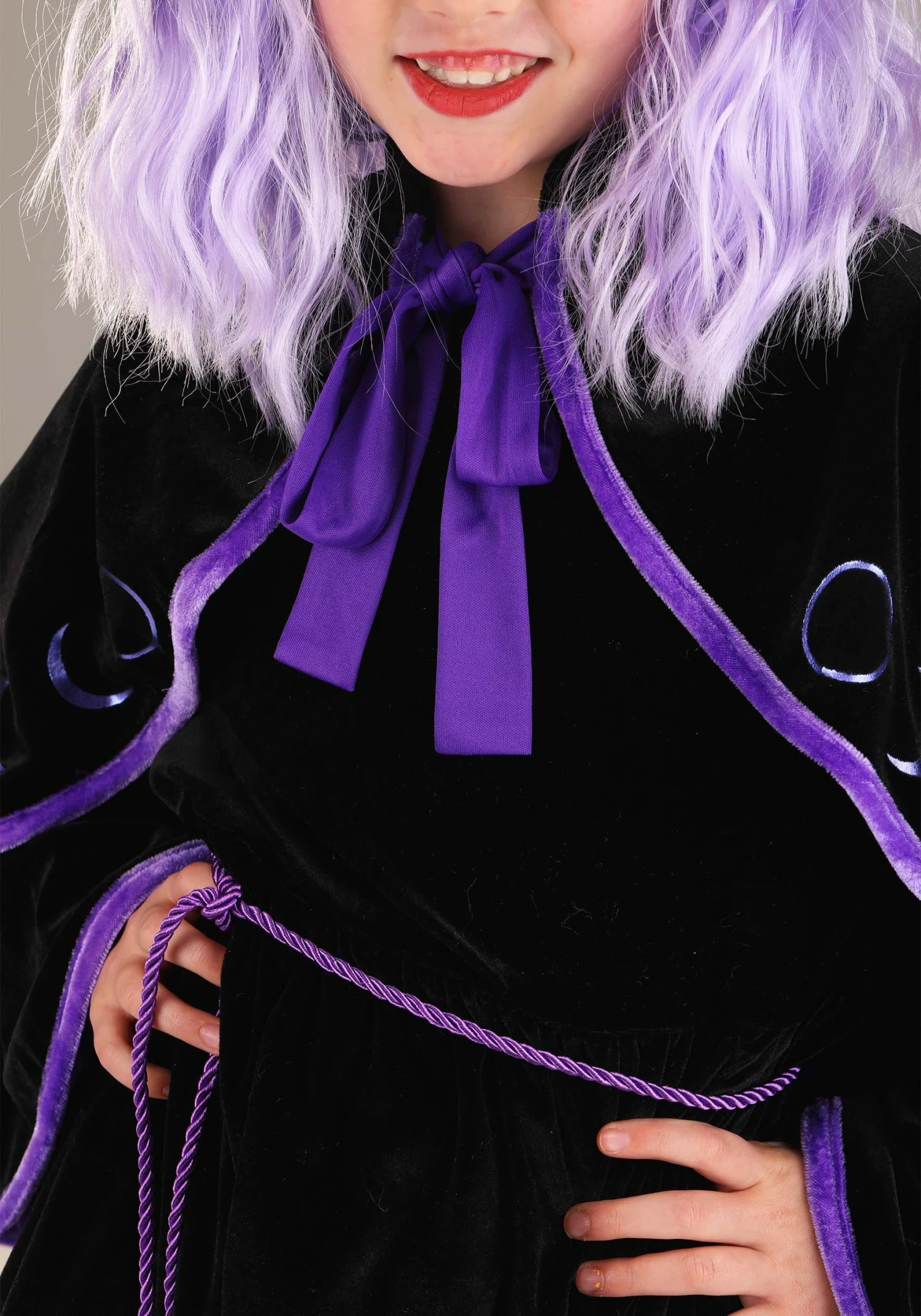 Purple Star Kid's Witch Costume 5 Purple Star Kid's Witch Costume - Image 3