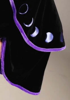 Purple Star Kid's Witch Costume 11 Purple Star Kid's Witch Costume -Halloween Costumes kids purple star witch costume alt 3