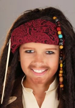 Realistic Pirate Wig For Kids 8 Realistic Pirate Wig For Kids -Halloween Costumes kids realistic pirate wig alt 1