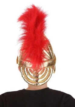 Kid's Roman Soldier Plush Costume Helmet -Halloween Costumes kids roman soldier plush helmet alt 3