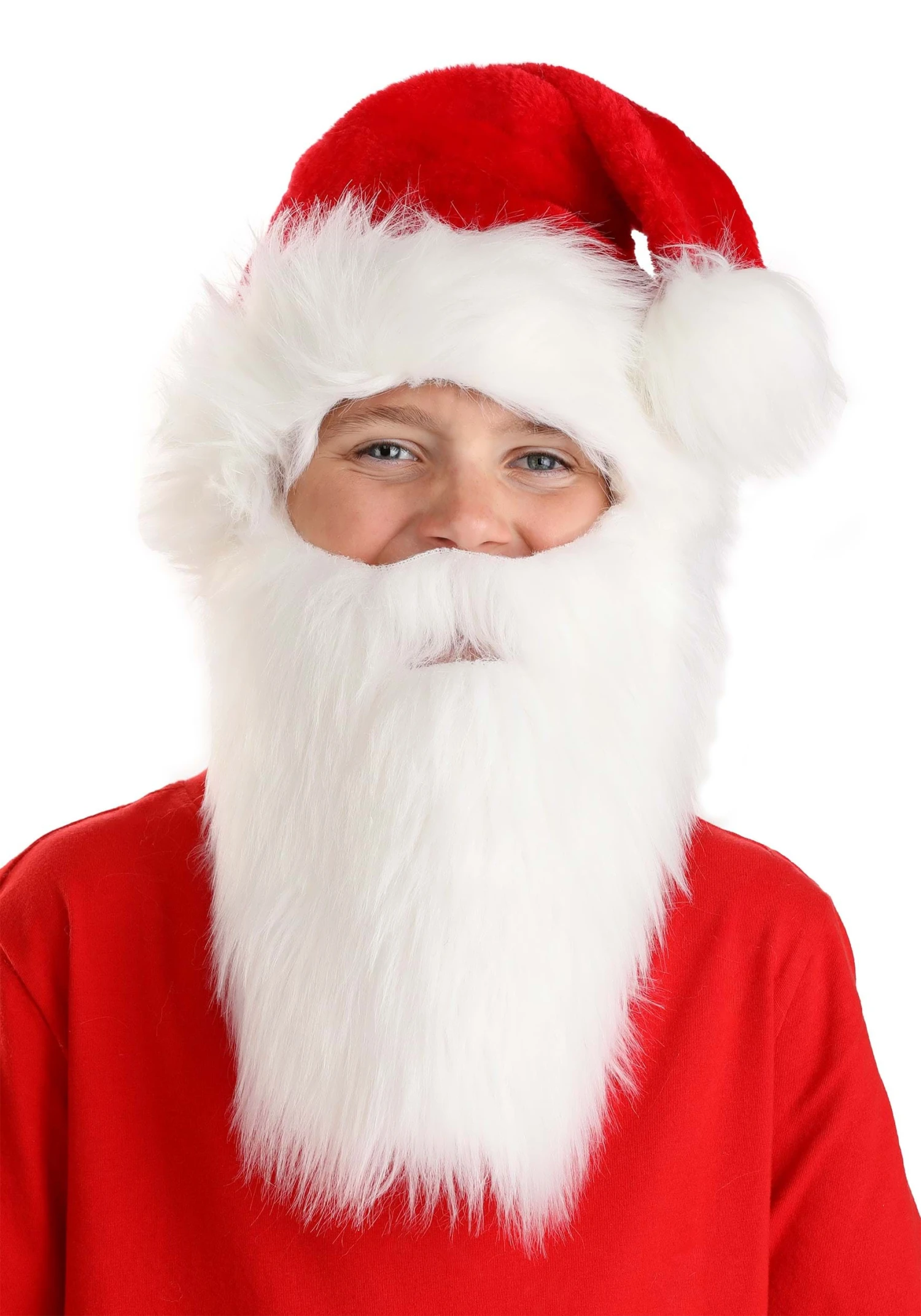 Kid's Costume Santa Hat And Beard Kit 4 Kid's Costume Santa Hat And Beard Kit - Image 2