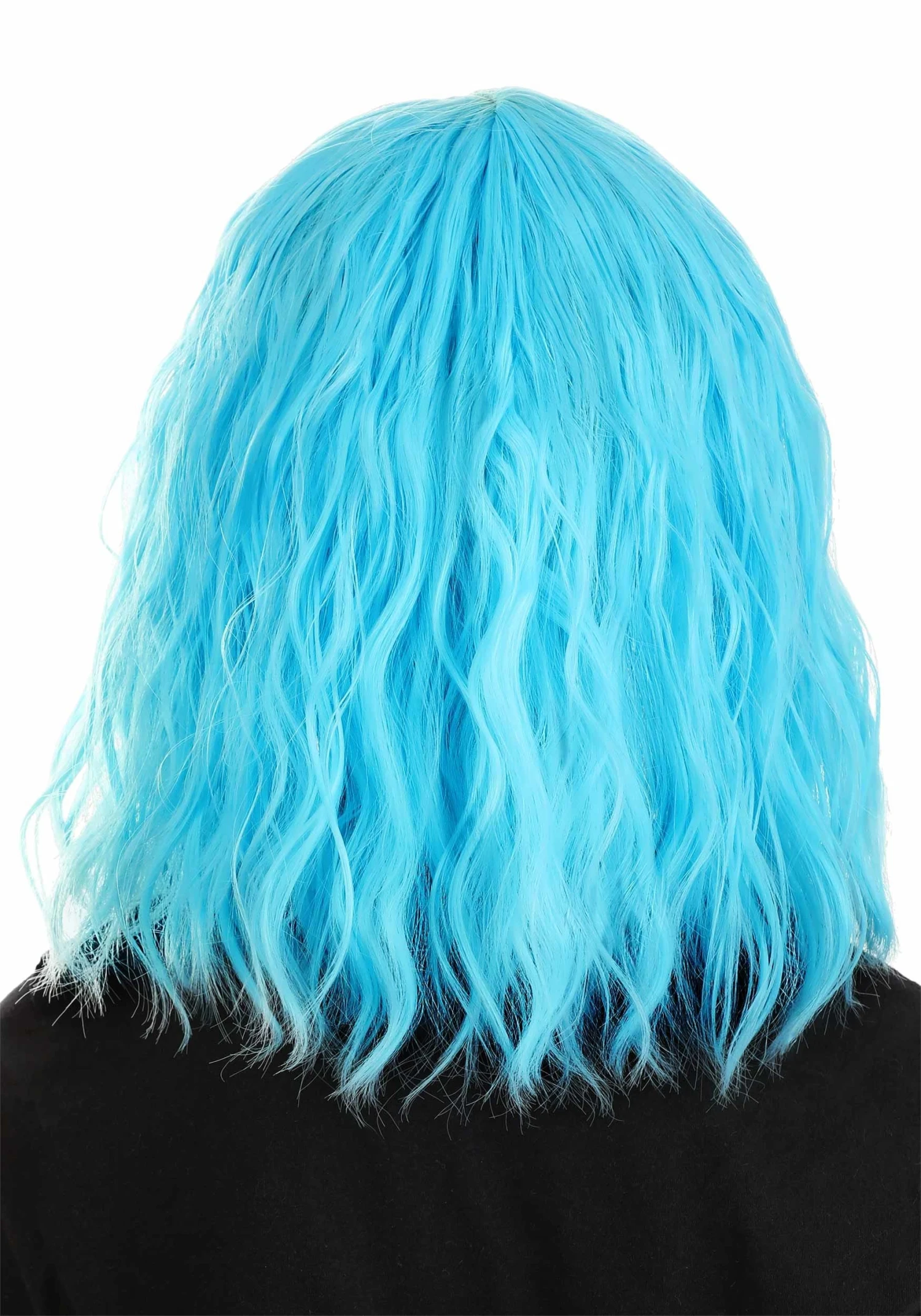 Sky Blue Wavy Wig For Kids 4 Sky Blue Wavy Wig For Kids - Image 2