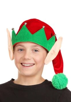 Kid's Costume Soft Elf Hat With Ears