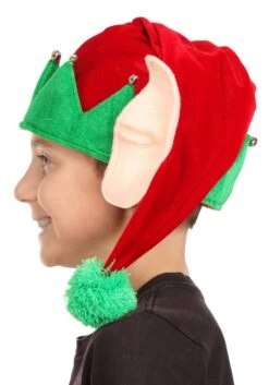 Kid's Costume Soft Elf Hat With Ears 8 Kid's Costume Soft Elf Hat With Ears -Halloween Costumes kids soft elf hat with ears alt 2