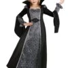 Sorceress Queen Costume Dress For Girls