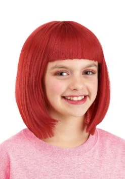 Strawberry Shortcake Costume Wig For Girls 9 Strawberry Shortcake Costume Wig For Girls -Halloween Costumes kids strawberry shortcake wig alt 3