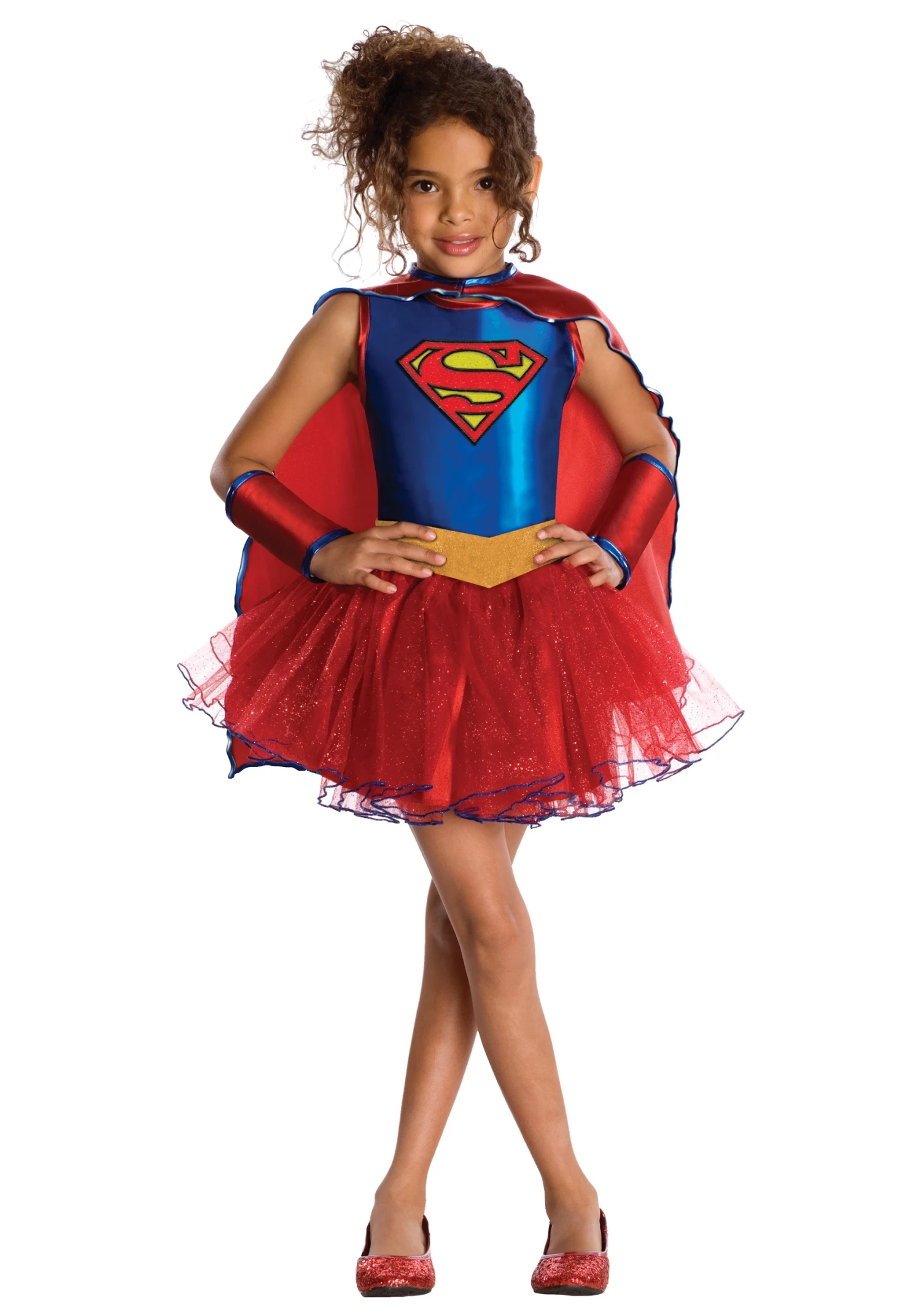 Kids Supergirl Tutu Costume 3 Kids Supergirl Tutu Costume