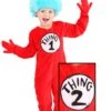 Dr. Seuss Deluxe Thing 1 & 2 Toddler Costume 2 Dr. Seuss Deluxe Thing 1 & 2 Toddler Costume -Halloween Costumes kids thing 1 2 deluxe costume
