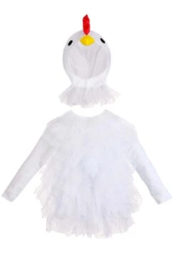 White Chicken Costume For Kids 11 White Chicken Costume For Kids -Halloween Costumes kids white chicken costume alt 4