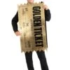 Kid's Winning Golden Ticket Costume 1 Kid's Winning Golden Ticket Costume -Halloween Costumes kids winning golden ticket costume