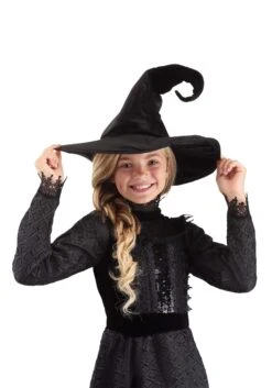 Deluxe Kid's Witch Hat -Halloween Costumes kids witch hat deluxe alt 2