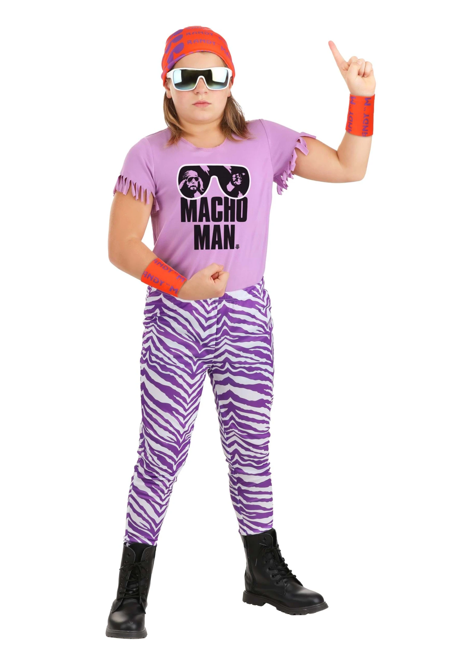 WWE Macho Man Madness Kid's Costume 5 WWE Macho Man Madness Kid's Costume - Image 3
