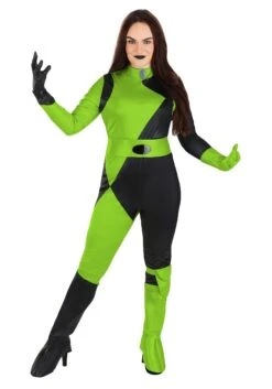 Disney Kim Possible Animated Series Women's Shego Costume 8 Disney Kim Possible Animated Series Women's Shego Costume -Halloween Costumes kim possible animated womens shego costume alt 2