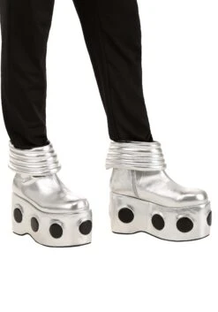 KISS Spaceman Boots For Men -Halloween Costumes kiss spaceman boots alt 9